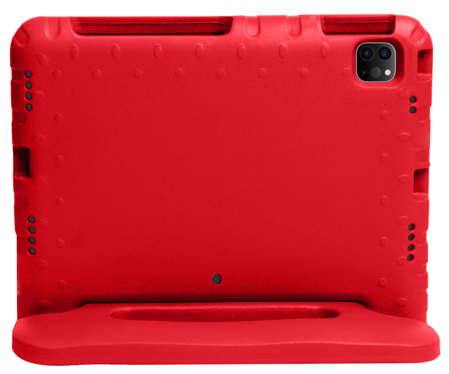 NoXx NoXx iPad Pro 11 inch (2020) Kinderhoes Met 2x Screenprotector - Rood