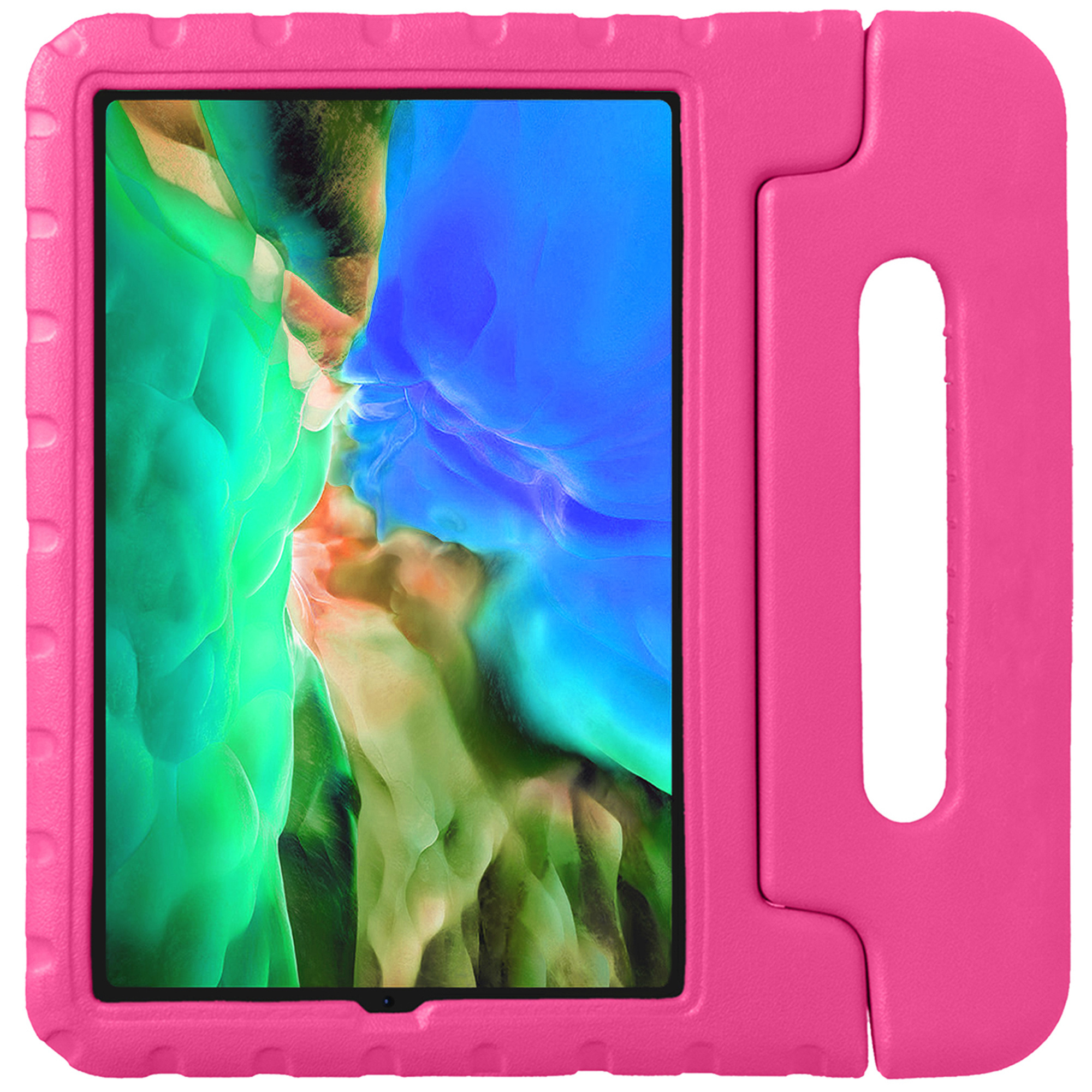 NoXx NoXx iPad Pro 11 inch (2021) Kinderhoes Met Screenprotector - Roze