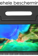 NoXx NoXx iPad Pro 11 inch (2021) Kinderhoes Met Screenprotector - Zwart