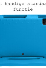 NoXx NoXx iPad Pro 11 inch (2022) Kinderhoes Met 2x Screenprotector - Lichtblauw