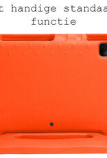 NoXx NoXx iPad Pro 11 inch (2022) Kinderhoes Met 2x Screenprotector - Oranje