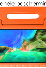 NoXx NoXx iPad Pro 11 inch (2022) Kinderhoes Met 2x Screenprotector - Oranje