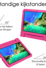 NoXx NoXx iPad Pro 11 inch (2022) Kinderhoes Met 2x Screenprotector - Roze