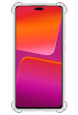 NoXx Hoes Geschikt voor Xiaomi 13 Lite Hoesje Siliconen Cover Shock Proof Back Case Shockproof Hoes - Transparant