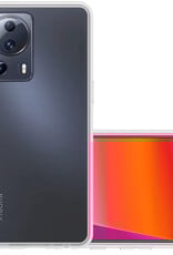 NoXx Hoes Geschikt voor Xiaomi 13 Lite Hoesje Cover Siliconen Back Case Hoes - Transparant