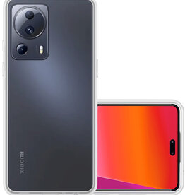 NoXx NoXx Xiaomi 13 Lite Hoesje Siliconen - Transparant
