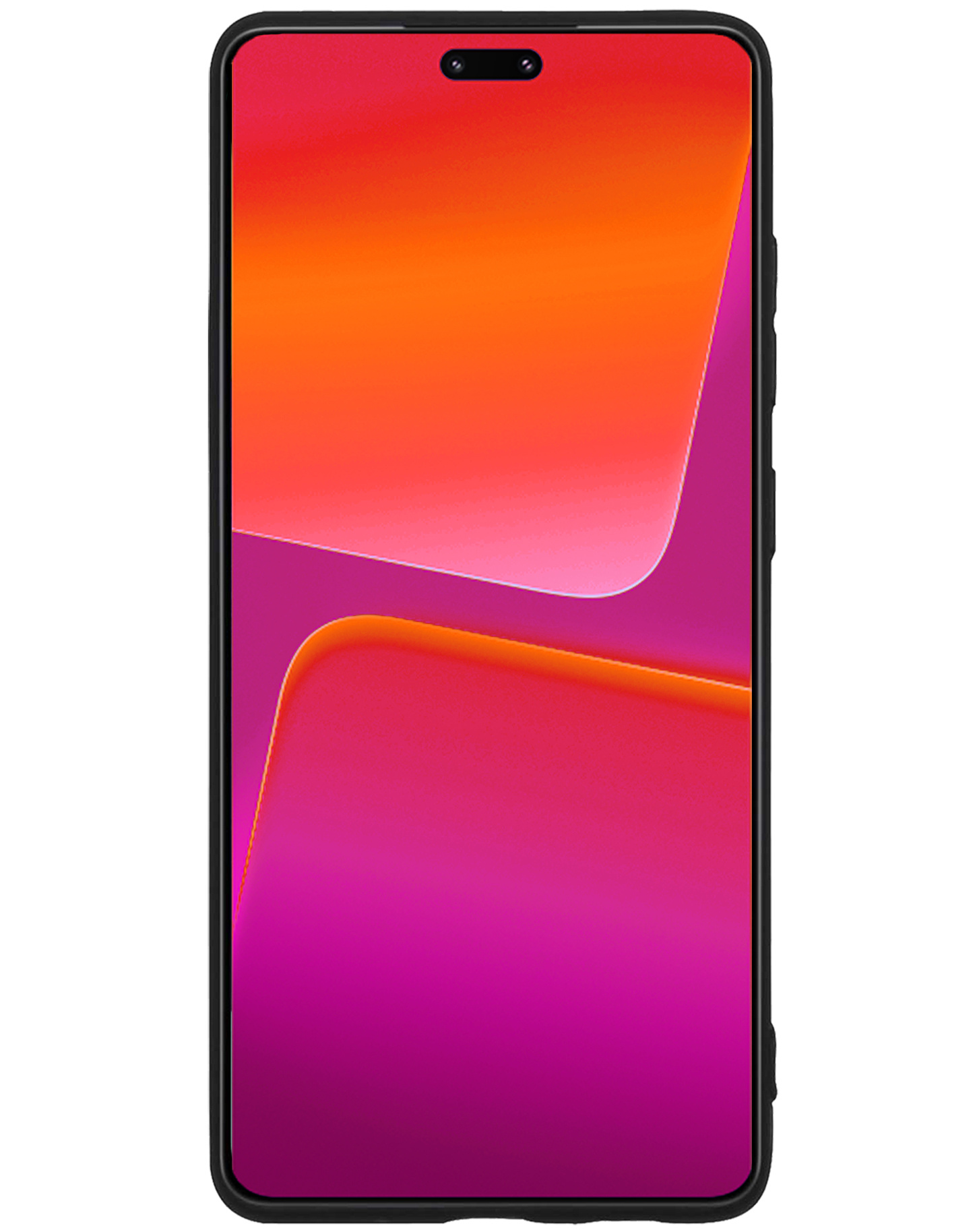 NoXx Hoes Geschikt voor Xiaomi 13 Lite Hoesje Cover Siliconen Back Case Hoes - Zwart - 2x