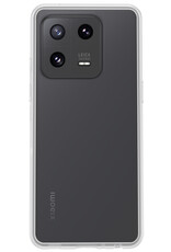 Nomfy Xiaomi 13 Pro Hoesje Siliconen Case Back Cover - Xiaomi 13 Pro Hoes Cover Silicone - Transparant