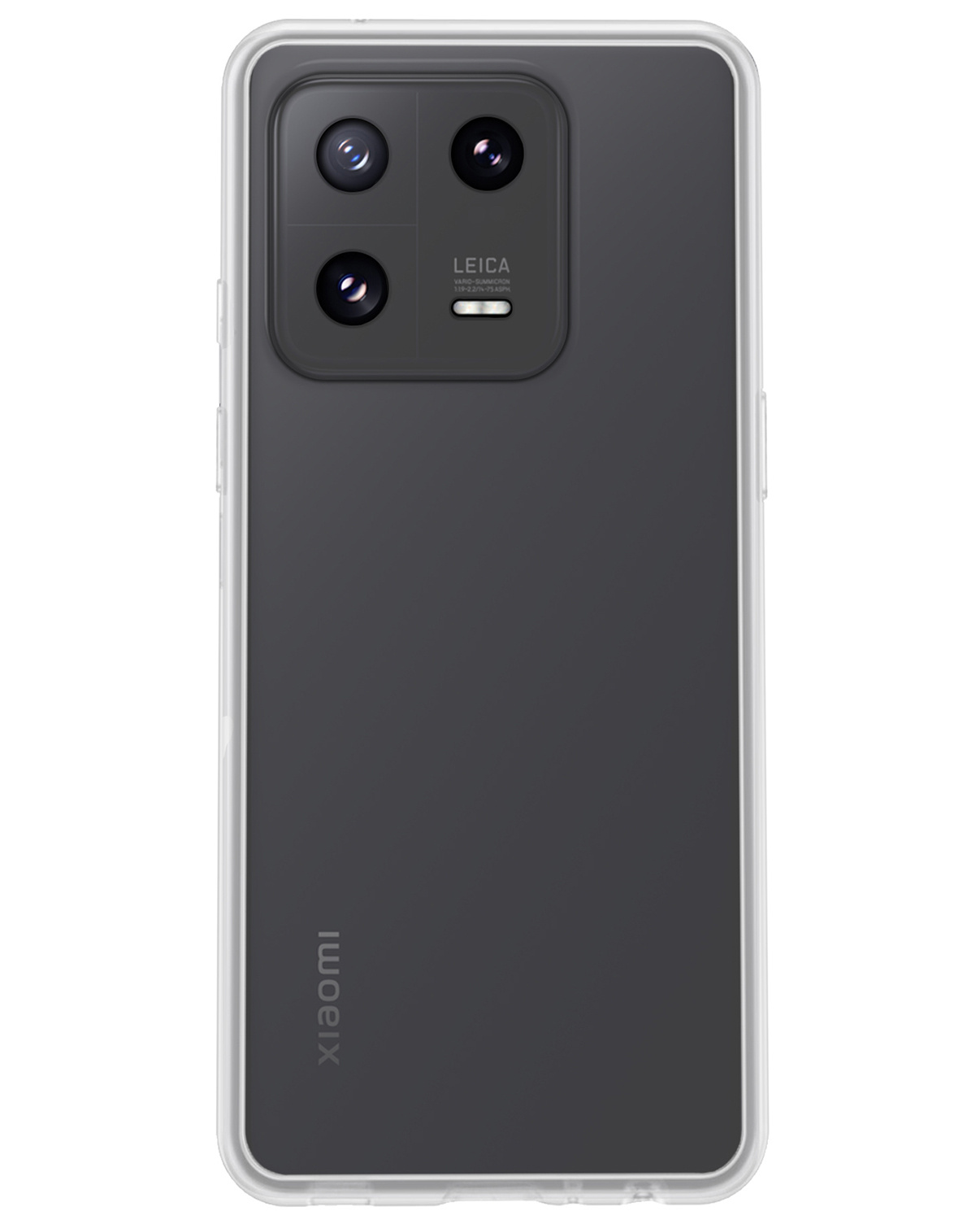 Nomfy Xiaomi 13 Pro Hoesje Siliconen Case Back Cover - Xiaomi 13 Pro Hoes Cover Silicone - Transparant