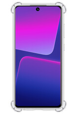 Nomfy Hoesje Geschikt voor Xiaomi 13 Hoesje Shock Proof Cover Case Shockproof Met Screenprotector - Hoes Geschikt voor Xiaomi 13 Hoes Siliconen Back Case - Transparant