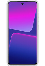 Nomfy Hoesje Geschikt voor Xiaomi 13 Hoesje Siliconen Cover Case Met Screenprotector - Hoes Geschikt voor Xiaomi 13 Hoes Back Case - Transparant