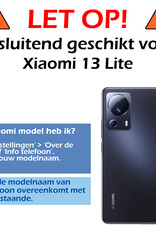 Nomfy Xiaomi 13 Lite Hoesje Siliconen Case Back Cover - Xiaomi 13 Lite Hoes Cover Silicone - Transparant