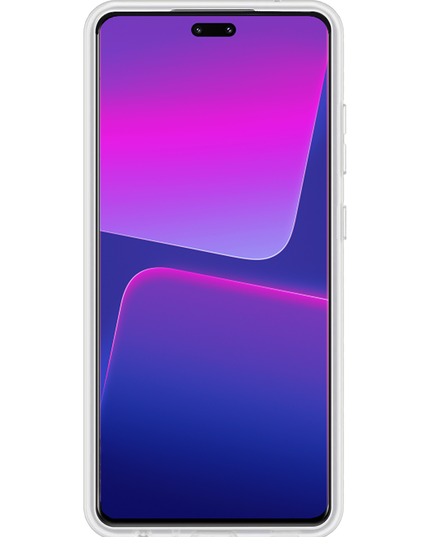 Nomfy Hoesje Geschikt voor Xiaomi 13 Lite Hoesje Siliconen Cover Case - Hoes Geschikt voor Xiaomi 13 Lite Hoes Back Case - 2-PACK - Transparant