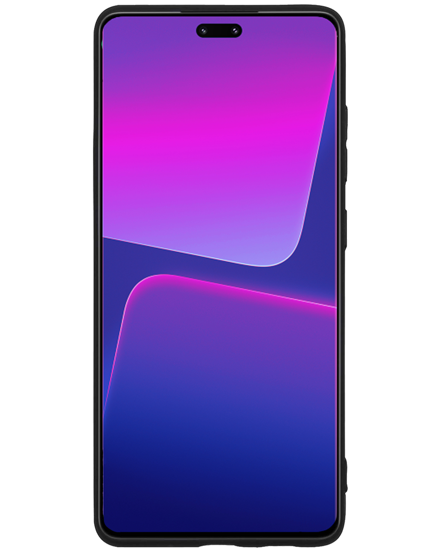 Nomfy Hoesje Geschikt voor Xiaomi 13 Lite Hoesje Siliconen Cover Case Met Screenprotector - Hoes Geschikt voor Xiaomi 13 Lite Hoes Back Case - Zwart