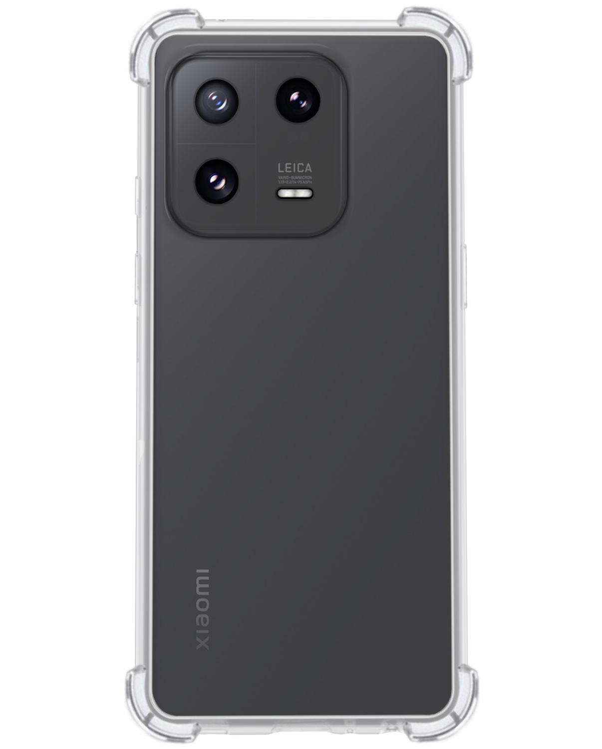 Nomfy Hoesje Geschikt voor Xiaomi 13 Pro Hoesje Shock Proof Cover Case Shockproof - Hoes Geschikt voor Xiaomi 13 Pro Hoes Siliconen Back Case - Transparant