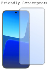 BASEY. Screenprotector Geschikt voor Xiaomi 13 Screenprotector Tempered Glass - Screenprotector Geschikt voor Xiaomi 13 Beschermglas Screen Protector Glas - 2 Stuks