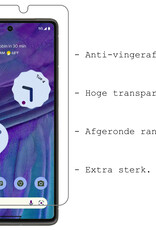 BASEY. Screenprotector Geschikt voor Google Pixel 7A Screenprotector Tempered Glass - Screenprotector Geschikt voor Google Pixel 7A Beschermglas Screen Protector Glas - 2 Stuks