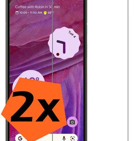 Nomfy Nomfy Google Pixel 7a Screenprotector Glas - 2 PACK