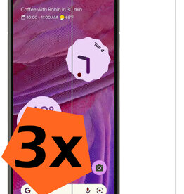 Nomfy Nomfy Google Pixel 7a Screenprotector Glas - 3 PACK