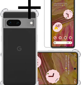 NoXx NoXx Google Pixel 7a Hoesje Shockproof Met Screenprotector