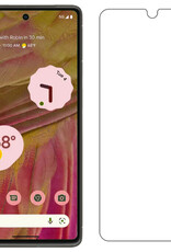 NoXx Hoes Geschikt voor Google Pixel 7A Hoesje Siliconen Cover Shock Proof Back Case Shockproof Hoes Met 2x Screenprotector - Transparant