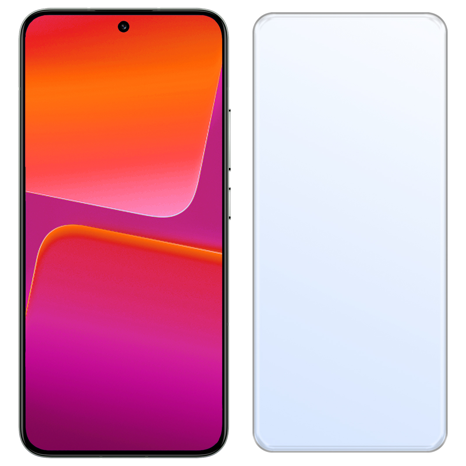 NoXx Screenprotector Geschikt voor Xiaomi 13 Screenprotector Tempered Glass Gehard Glas Beschermglas - 2x