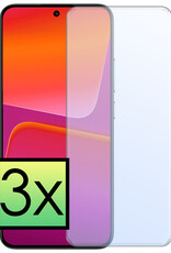NoXx Xiaomi 13 Screenprotector Tempered Glass Gehard Glas Beschermglas - 3x