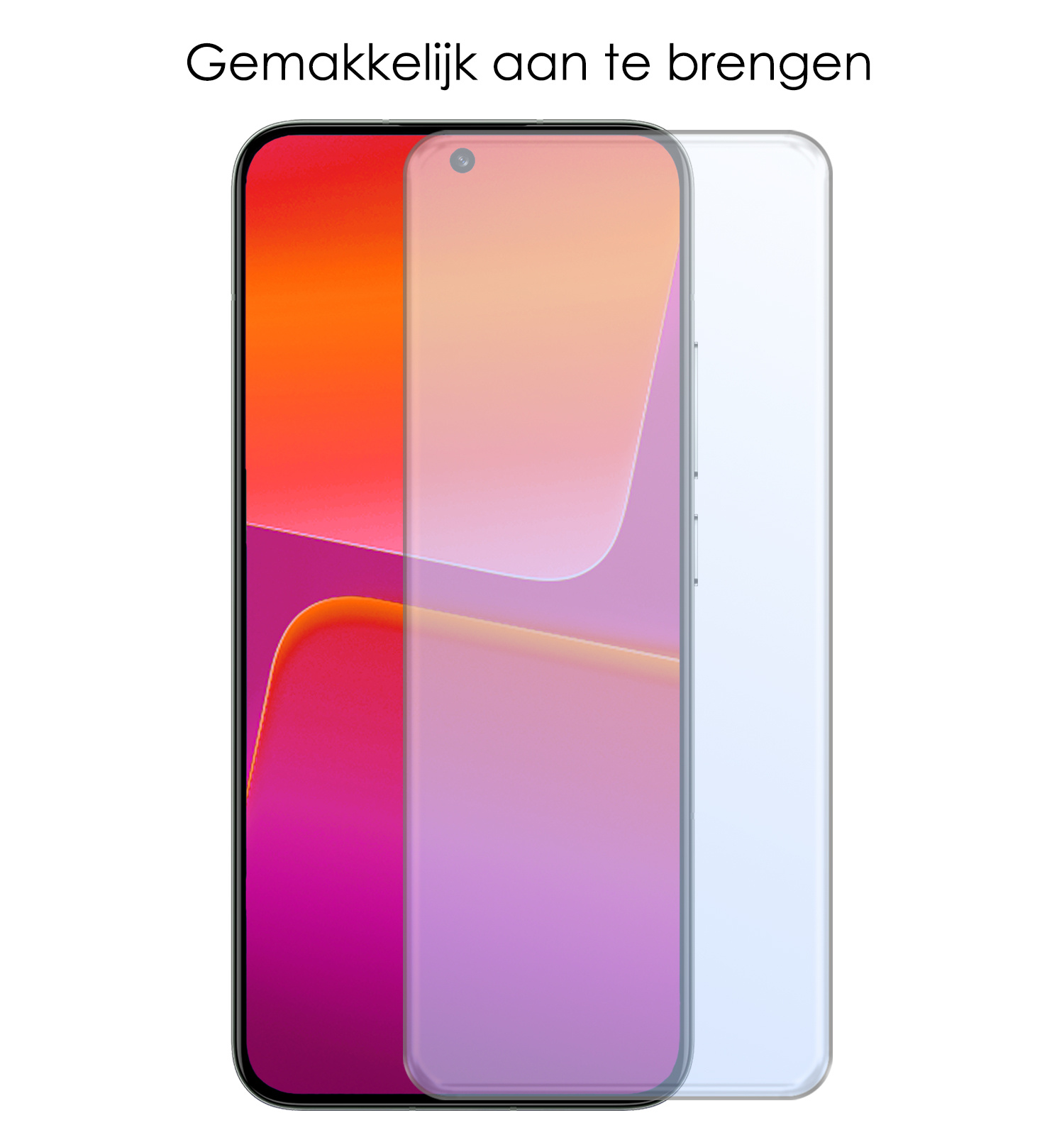 NoXx Screenprotector Geschikt voor Xiaomi 13 Screenprotector Tempered Glass Gehard Glas Beschermglas - 3x