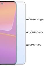 NoXx Hoes Geschikt voor Xiaomi 13 Hoesje Siliconen Cover Shock Proof Back Case Shockproof Hoes Met 2x Screenprotector - Transparant