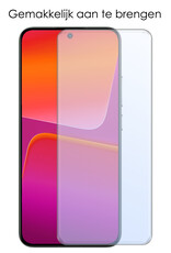 NoXx Hoes Geschikt voor Xiaomi 13 Hoesje Cover Siliconen Back Case Hoes Met 2x Screenprotector - Zwart