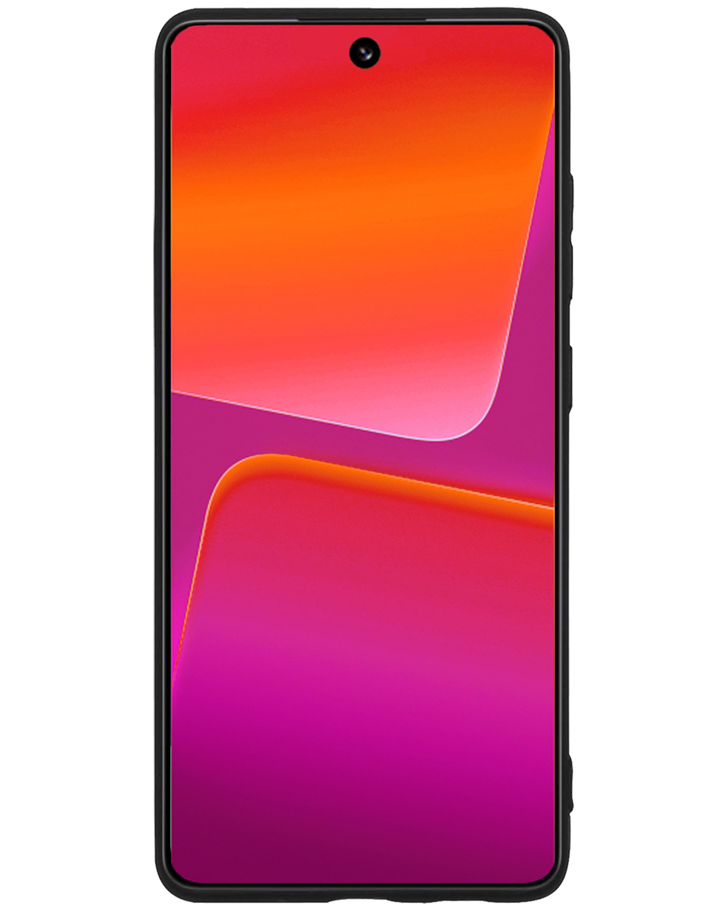 NoXx Hoes Geschikt voor Xiaomi 13 Hoesje Cover Siliconen Back Case Hoes Met Screenprotector - Zwart