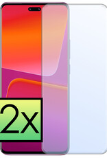 NoXx Screenprotector Geschikt voor Xiaomi 13 Lite Screenprotector Tempered Glass Gehard Glas Beschermglas - 2x
