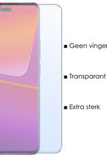 NoXx Xiaomi 13 Lite Screenprotector Tempered Glass Gehard Glas Beschermglas - 3x