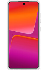 NoXx Hoes Geschikt voor Xiaomi 13 Lite Hoesje Cover Siliconen Back Case Hoes Met 2x Screenprotector - Transparant