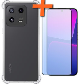 Nomfy Nomfy Xiaomi 13 Pro Hoesje Shockproof Met Screenprotector