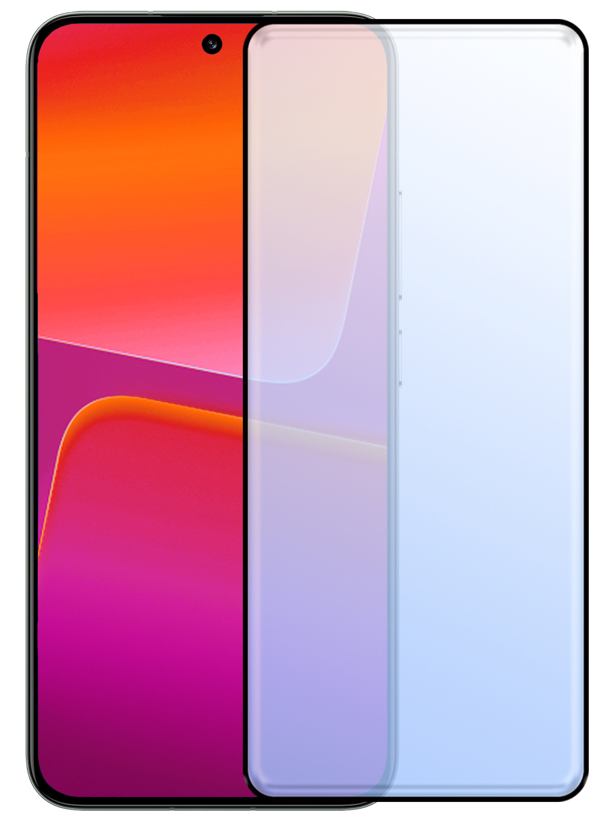 NoXx Screenprotector Geschikt voor Xiaomi 13 Pro Screenprotector Tempered Glass Gehard Glas Full Cover