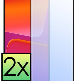 NoXx NoXx Xiaomi 13 Pro Screenprotector Glas Full Cover - 2 PACK
