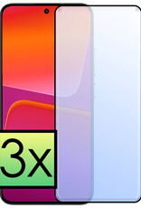 NoXx Xiaomi 13 Pro Screenprotector Tempered Glass Full Cover Gehard Glas Beschermglas - 3x