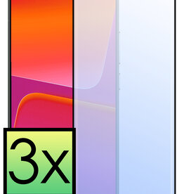 NoXx NoXx Xiaomi 13 Pro Screenprotector Glas Full Cover - 3 PACK