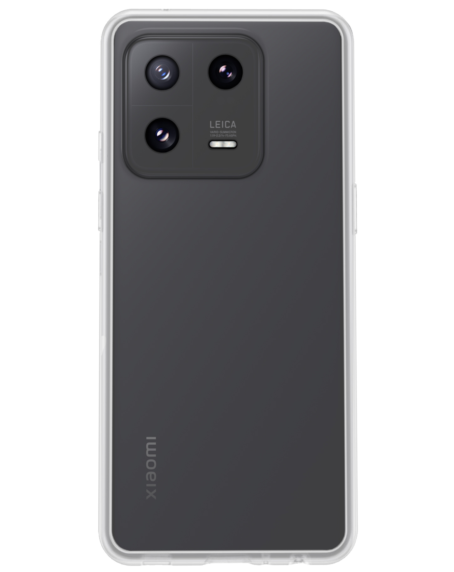 NoXx Hoes Geschikt voor Xiaomi 13 Pro Hoesje Siliconen Cover Shock Proof Back Case Shockproof Hoes Met Screenprotector - Transparant