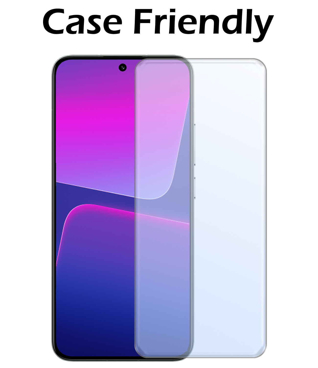 Nomfy Screenprotector Geschikt voor Xiaomi 13 Screenprotector Bescherm Glas Tempered Glass - Screenprotector Geschikt voor Xiaomi 13 Screen Protector