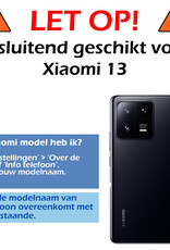 Nomfy Screenprotector Geschikt voor Xiaomi 13 Screenprotector Bescherm Glas Tempered Glass - Screenprotector Geschikt voor Xiaomi 13 Screen Protector - 3 PACK