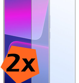 Nomfy Nomfy Xiaomi 13 Lite Screenprotector - 2 PACK