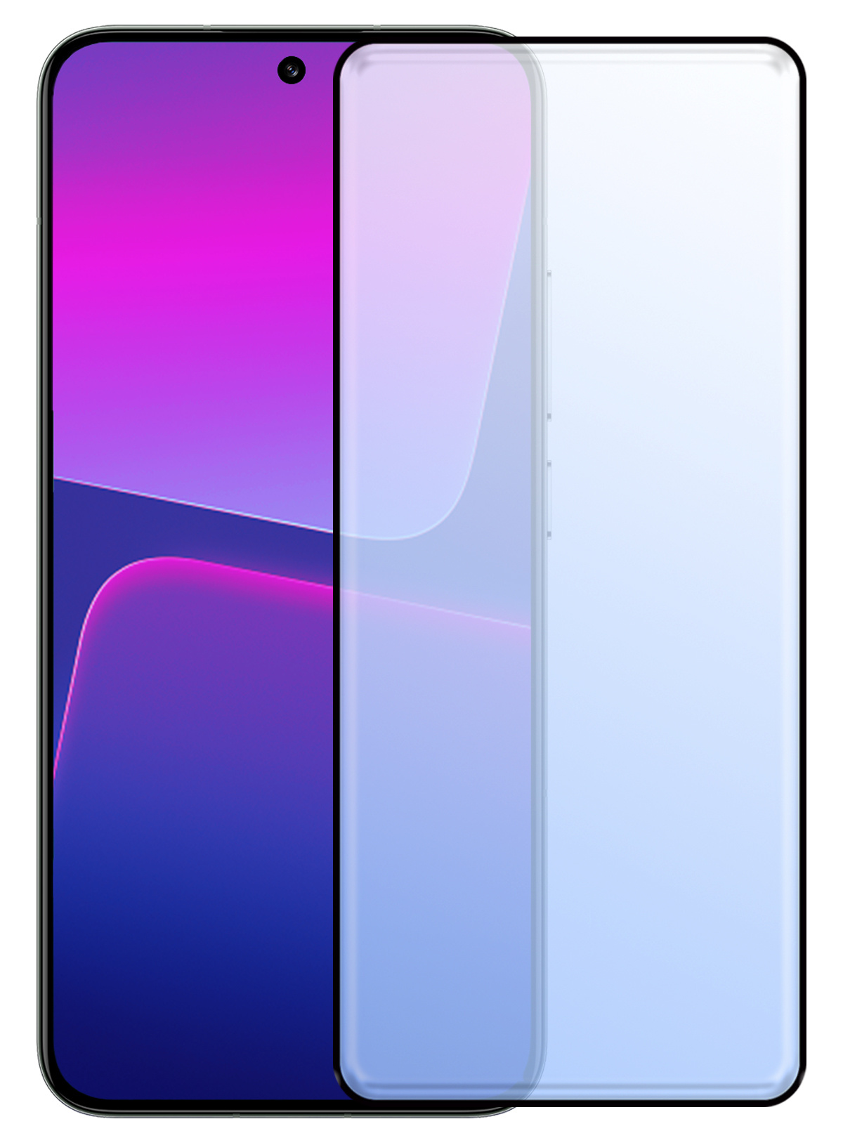 Nomfy Screenprotector Geschikt voor Xiaomi 13 Pro Screenprotector Bescherm Glas - Screenprotector Geschikt voor Xiaomi 13 Pro Screen Protector Tempered Glass Full Screen Full Cover