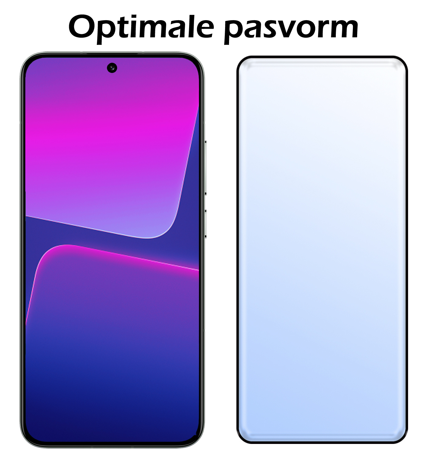 Nomfy Screenprotector Geschikt voor Xiaomi 13 Pro Screenprotector Bescherm Glas - Screenprotector Geschikt voor Xiaomi 13 Pro Screen Protector Tempered Glass Full Screen Full Cover - 2 PACK