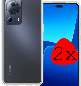 BASEY. BASEY. Xiaomi 13 Lite Hoesje Siliconen - Transparant - 2 PACK