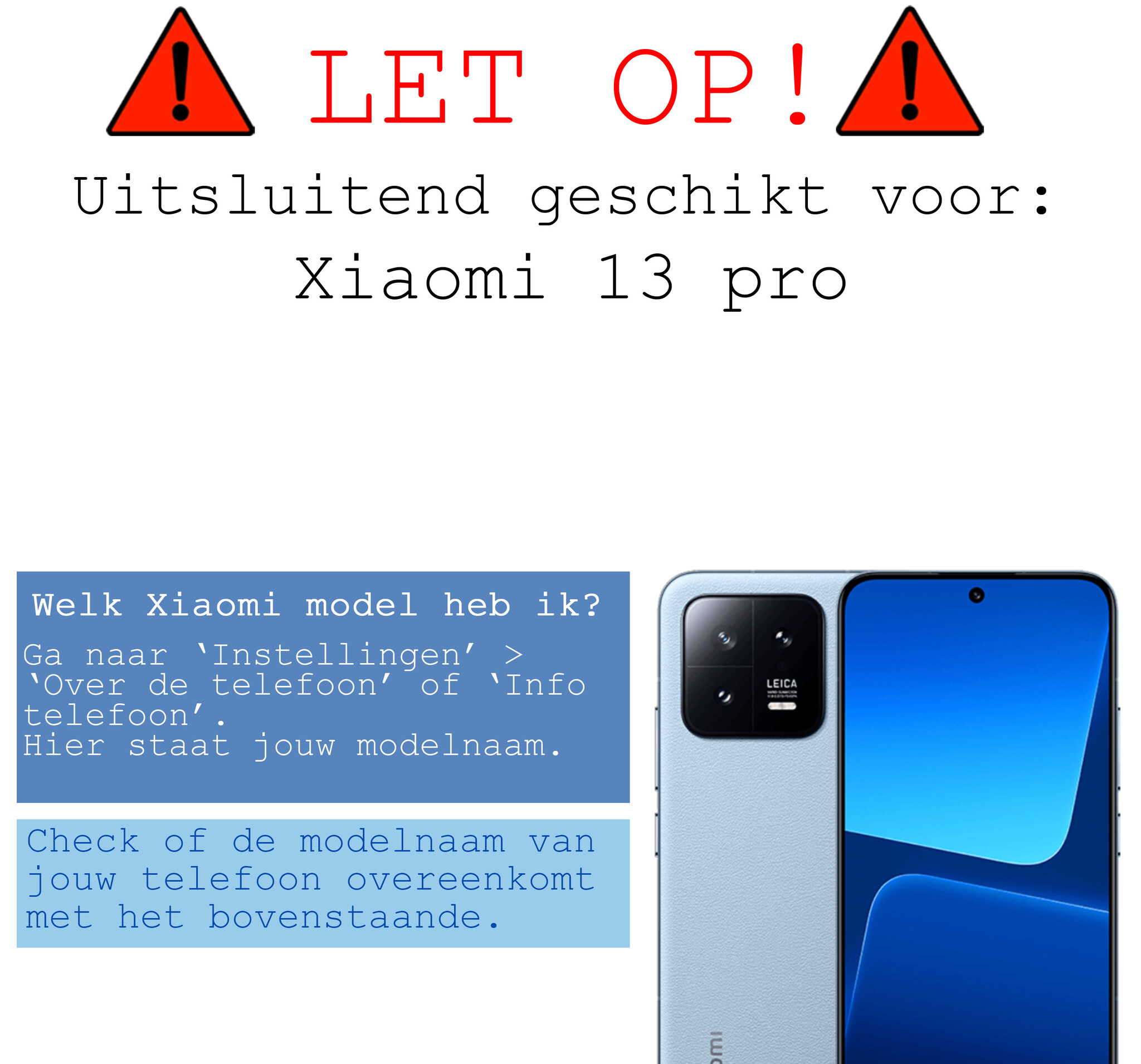 BASEY. Hoes Geschikt voor Xiaomi 13 Pro Hoesje Shock Proof Case Hoes Siliconen Met 2x Screenprotector - Hoesje Geschikt voor Xiaomi 13 Pro Hoes Cover Shockproof - Transparant