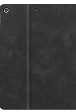 Nomfy Hoes Geschikt voor iPad 10.2 2020 Hoesje Book Case Luxe Hard Cover Hoes Met Uitsparing Geschikt voor Apple Pencil - Hoesje Geschikt voor iPad 8 Hoes Hardcover - Zwart
