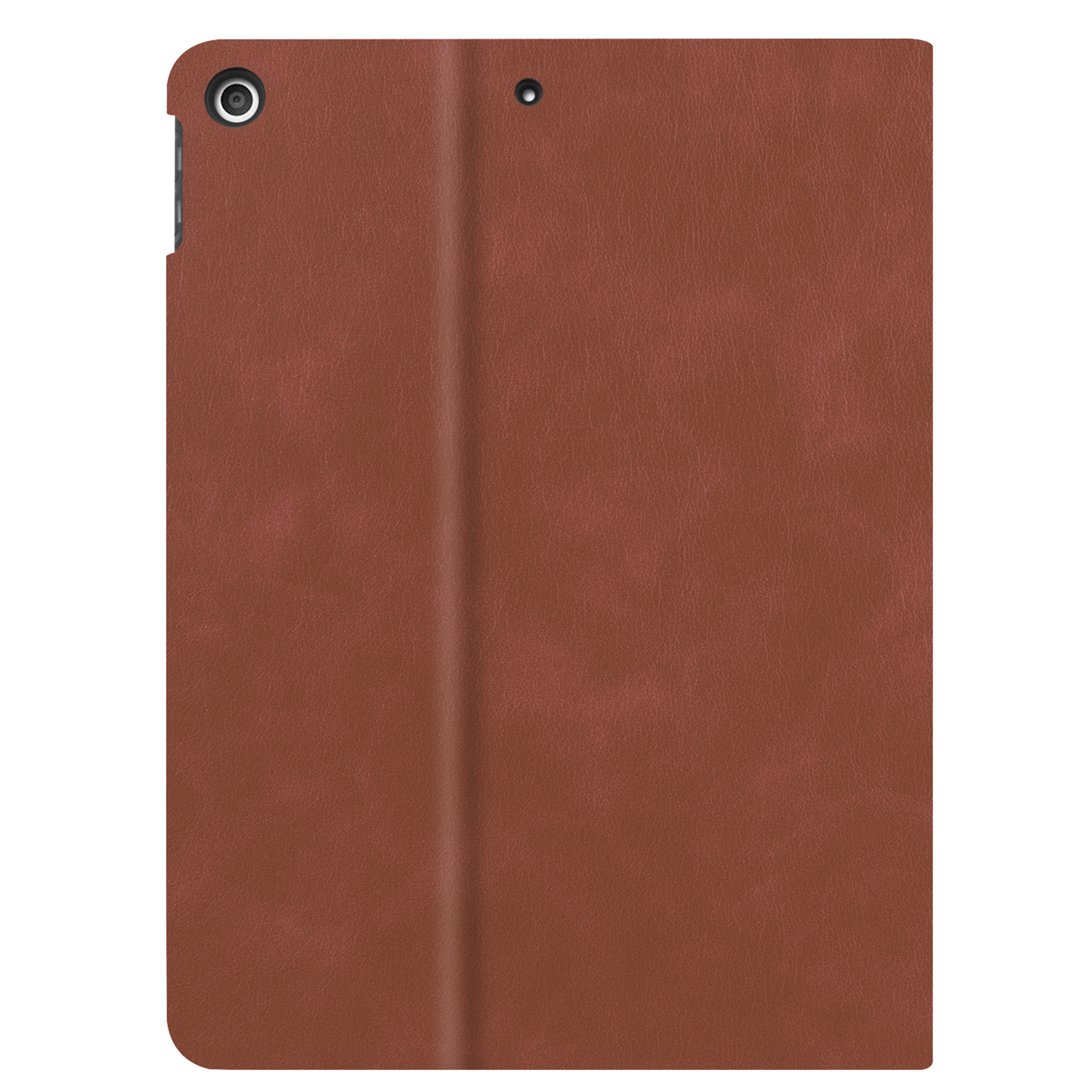 Nomfy Hoes Geschikt voor iPad 10.2 2019 Hoesje Book Case Luxe Hard Cover Hoes Met Uitsparing Geschikt voor Apple Pencil - Hoesje Geschikt voor iPad 7 Hoes Hardcover - Bruin