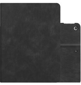 NoXx NoXx Luxe Lederen iPad 10.2 2019 Hoes - Zwart